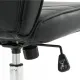 Кресло руководителя Stark EX-547, экокожа, хром, черное. Фото товара с разных ракурсов.