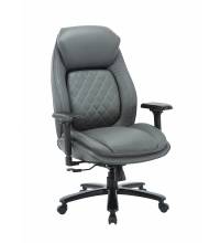 Кресло руководителя Chairman CH403 экокожа, серый
