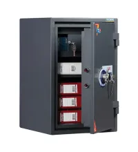 Сейф огневзломостойкий VALBERG "Гарант-67Т", 670х440х440 мм, 99 кг, ключевой замок, крепление к полу